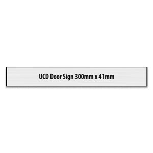 UCD Room Sign - 300mm x 41mm